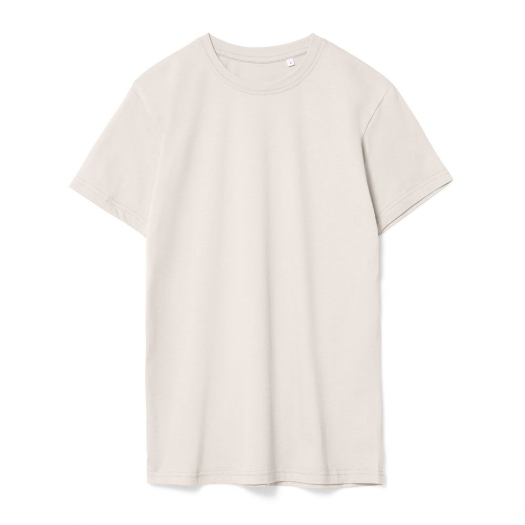 Футболка унисекс T-Bolka 160, молочно-белая, размер XS