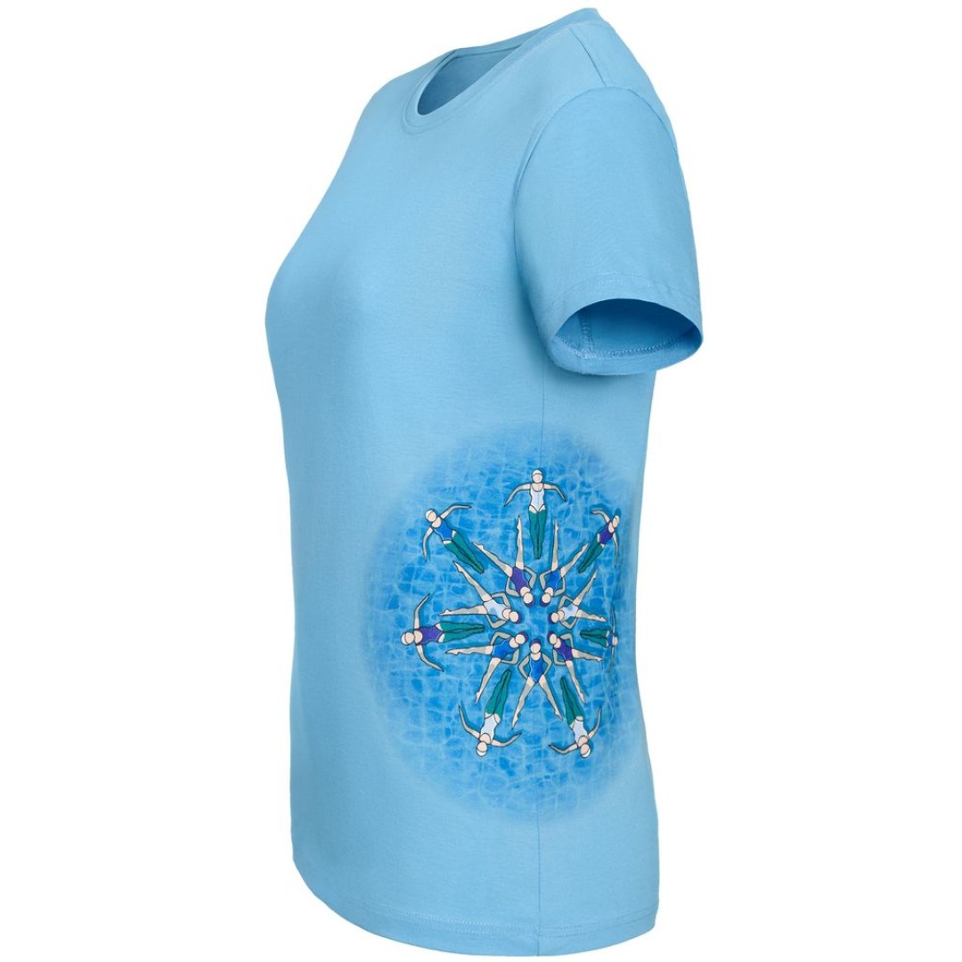 Футболка женская «Вместе и вовремя», M