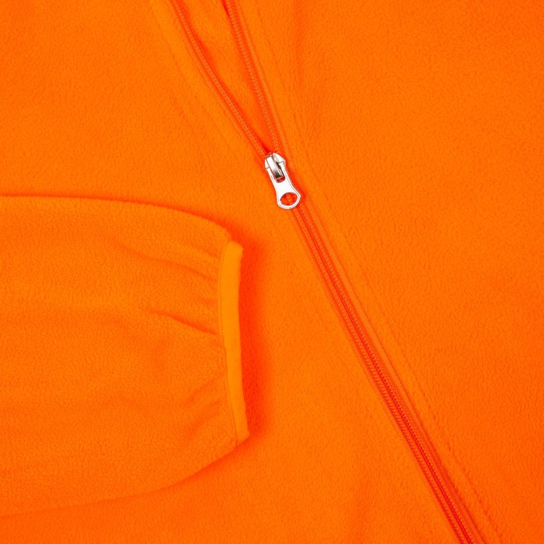 Куртка флисовая унисекс Fliska, оранжевая