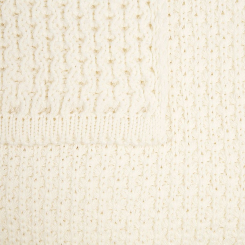 Плед Serenita, молочно-белый