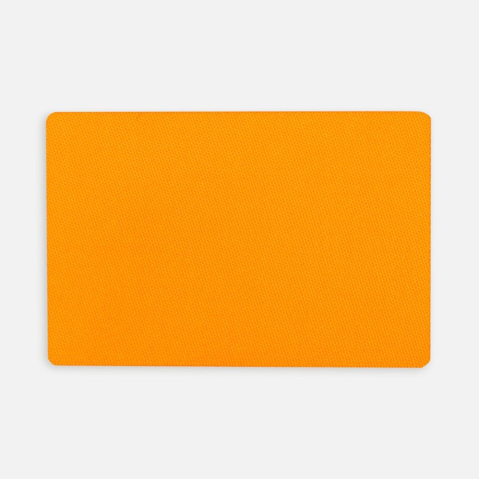 Наклейка тканевая Lunga, L,оранжевый неон