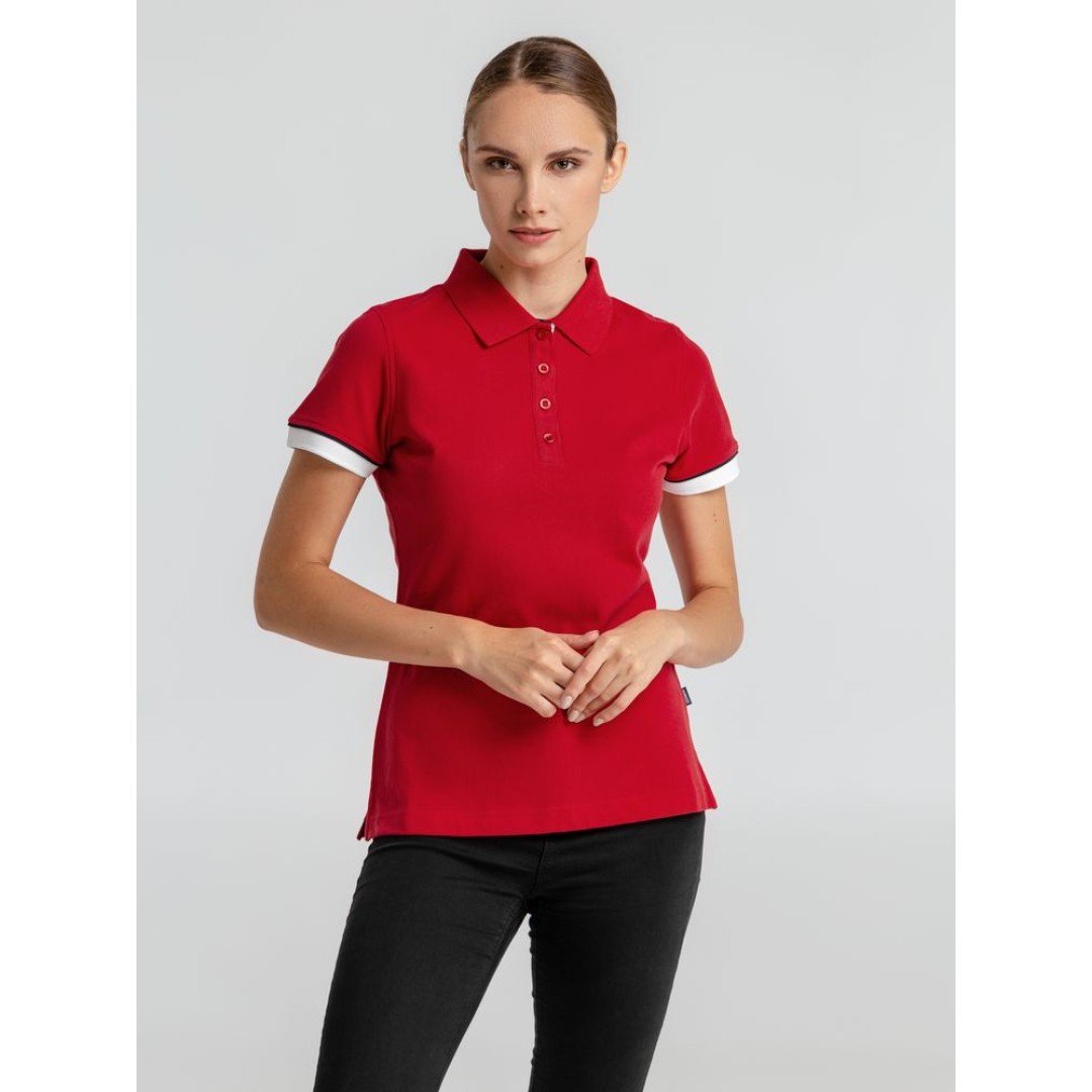 Рубашка поло женская Antreville, темно-синяя, S