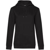 Толстовка с капюшоном женская Queen, черная, M