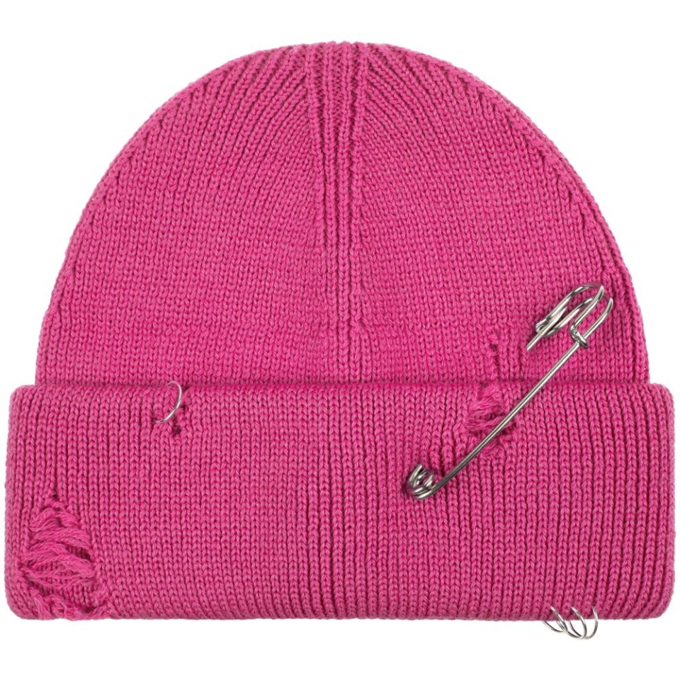 Шапка Pricker, розовая (малиновая)