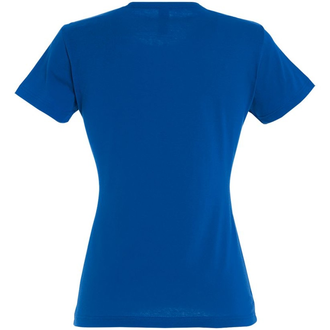 Футболка женская Miss 150 ярко-синяя (royal), XXL