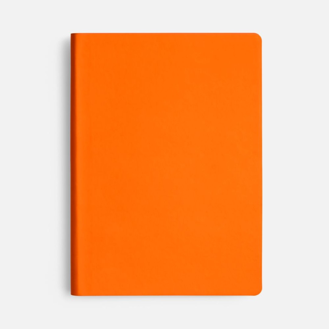 Ежедневник Flex Shall New, недатированный, оранжевый