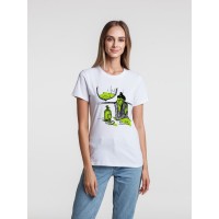 Футболка женская «Любительница», белая, S