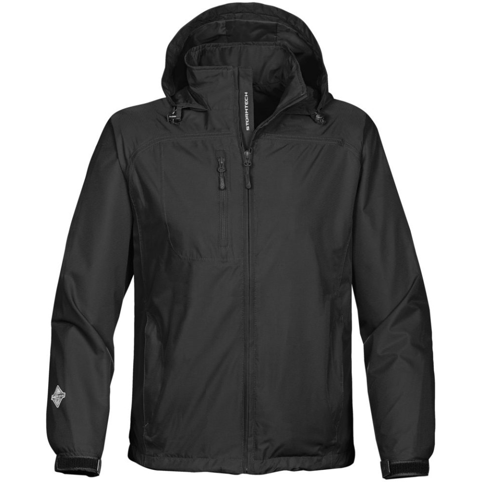 Ветровка мужская Stratus черная, S