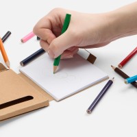 Набор цветных карандашей с блокнотом Pencilvania Traveler