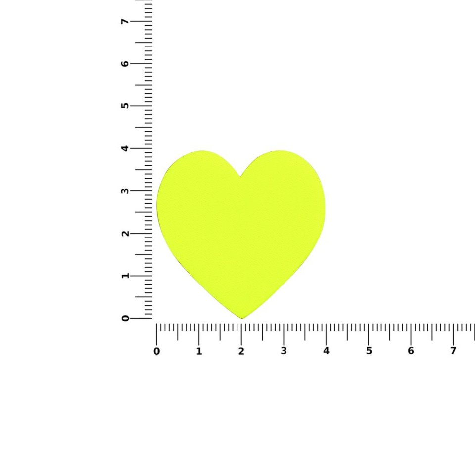 Наклейка тканевая Lunga Сor, M, желтый неон