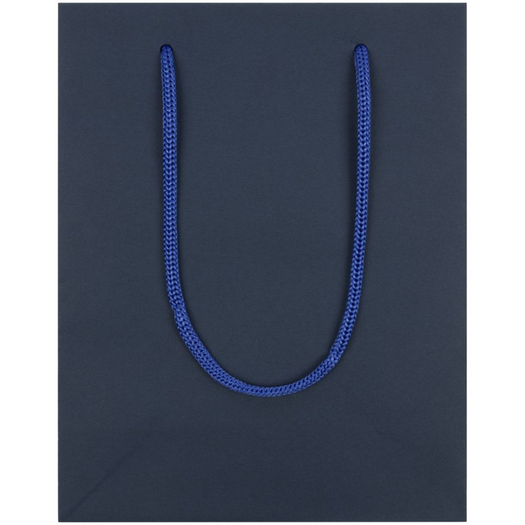 Пакет бумажный Vid S, синий