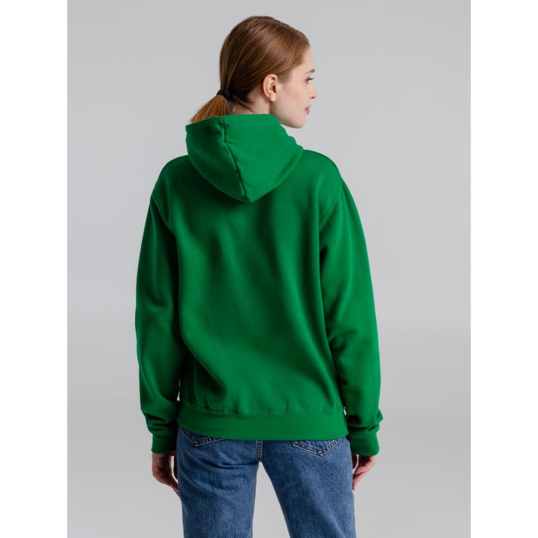 Толстовка с капюшоном Slam 320, ярко-зеленая, XS