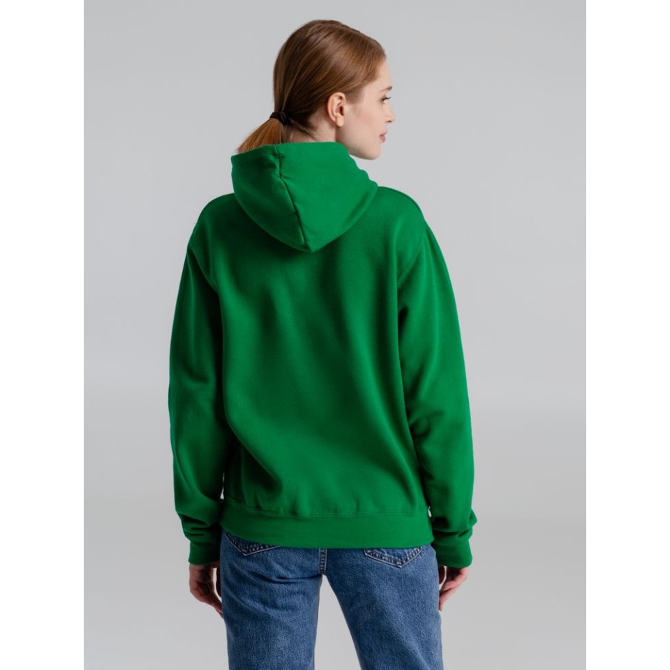 Толстовка с капюшоном Slam 320, ярко-зеленая, XS