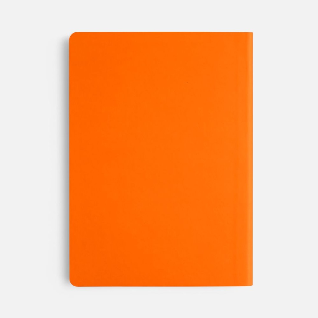 Ежедневник Flex Shall New, недатированный, оранжевый