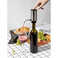 Электрический аэратор-дозатор для вина Tuoretta, серебристый