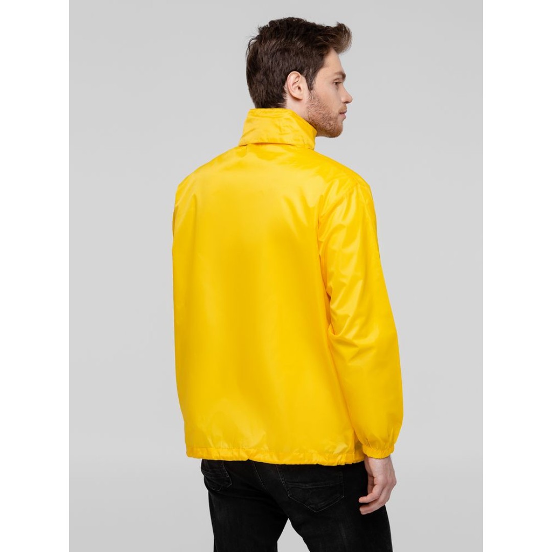 Ветровка унисекс Shift желтая, XXL