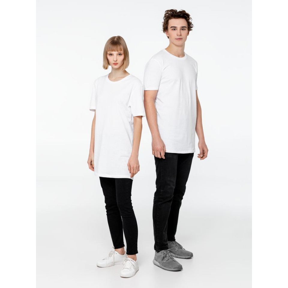 Футболка удлиненная Magnum белая, XS