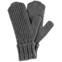 Варежки Nordkyn, серый меланж (эбонит), размер S/M