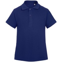Рубашка поло детская Virma Kids, темно-синяя, 6 лет