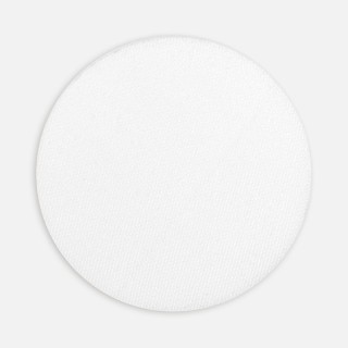 Наклейка тканевая Lunga Round, M, белая