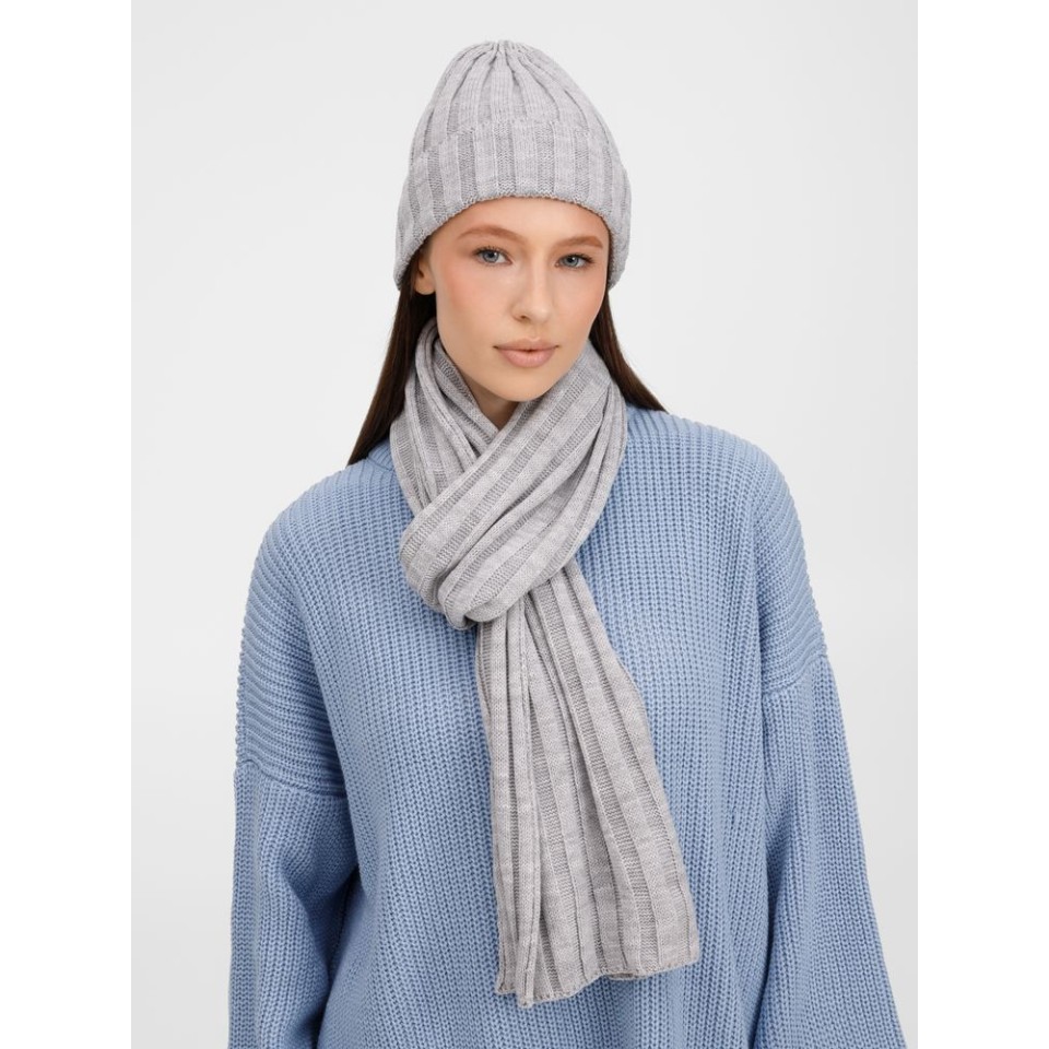 Шапка Metelitsa, серебристо-серый меланж