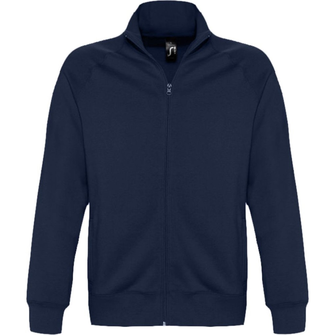 Толстовка мужская на молнии Sundae 280 темно-синяя, XL