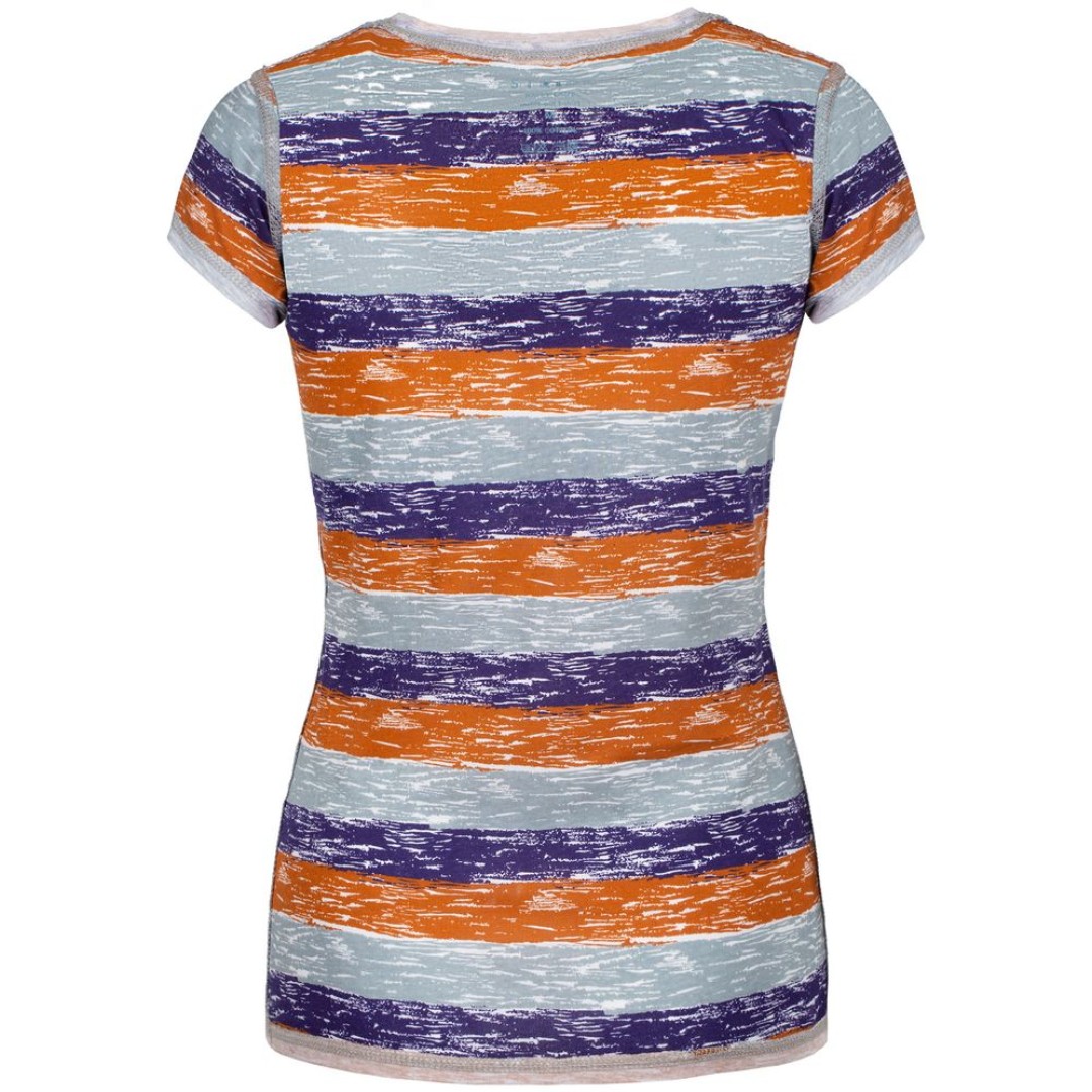 Футболка женская «Амазонка» двусторонняя, оранжевый/фиолетовый, XL
