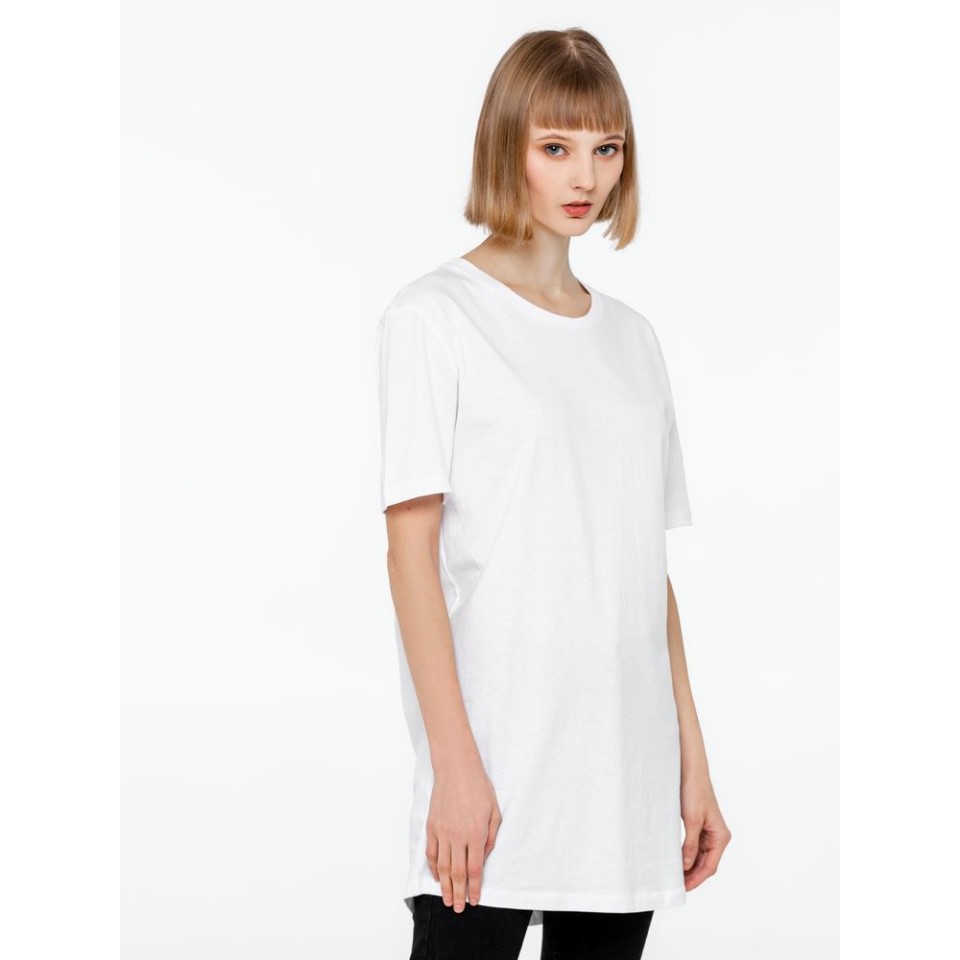 Футболка удлиненная Magnum белая, XS