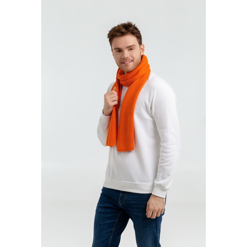 Шарф Life Explorer, оранжевый (апельсиновый)