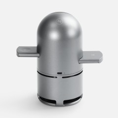 Bluetooth-колонка с беспроводной зарядкой Droid, серая