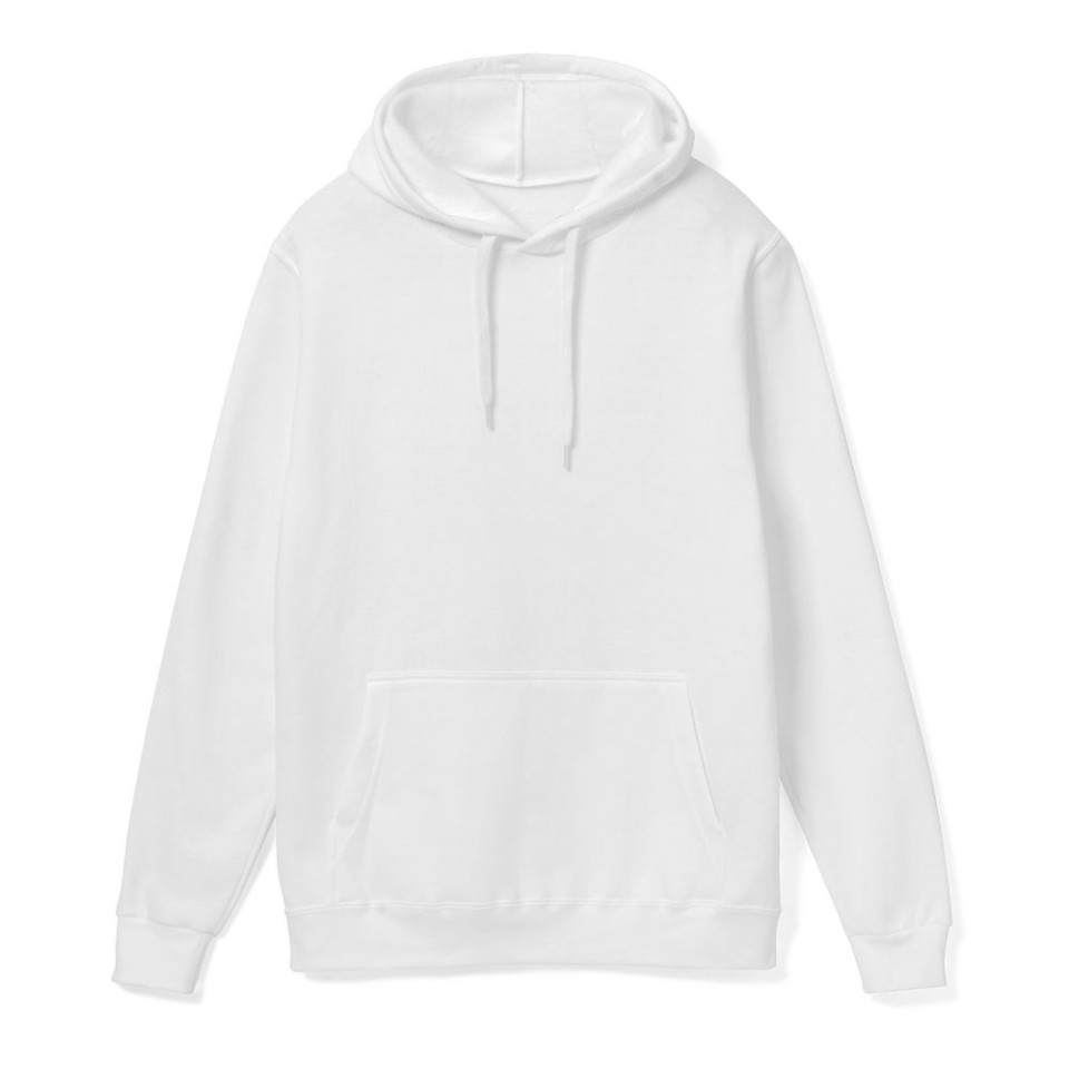 Толстовка с капюшоном Snake II белая, 3XL