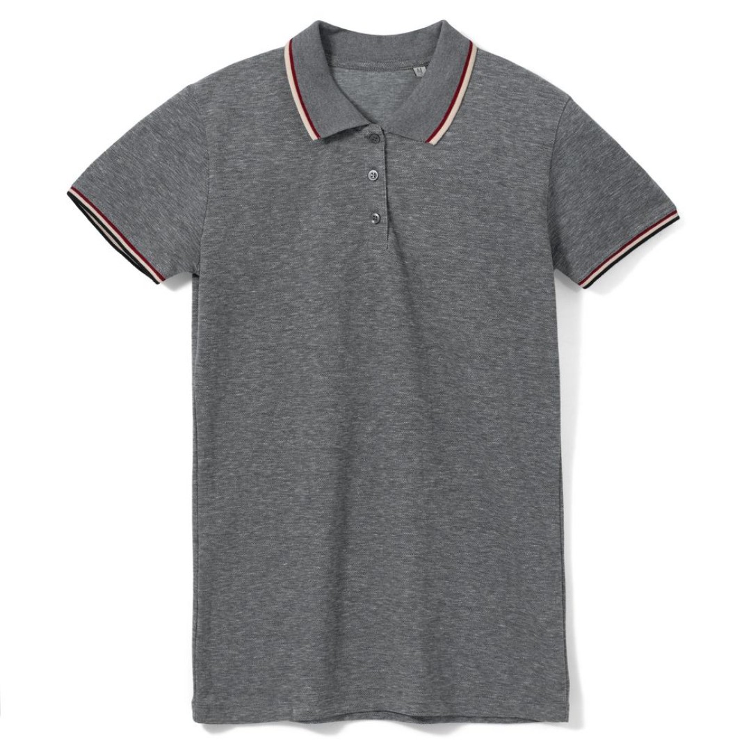 Рубашка поло женская Paname Women черный меланж, S