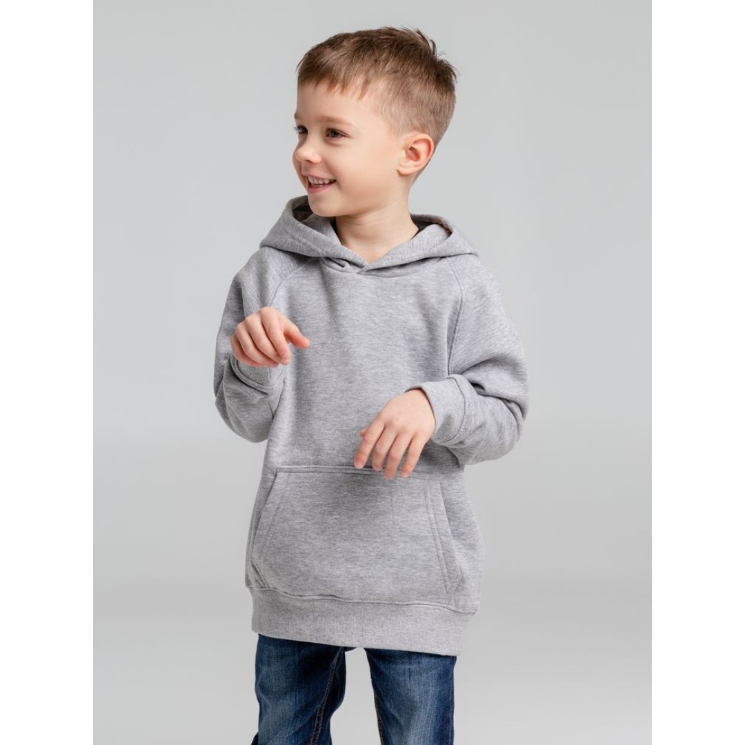 Толстовка детская Stellar Kids, серый меланж