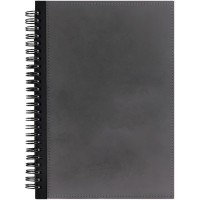 Ежедневник Notera Maxi, недатированный, серый