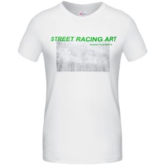 Футболка Street Racing Art, белая, S