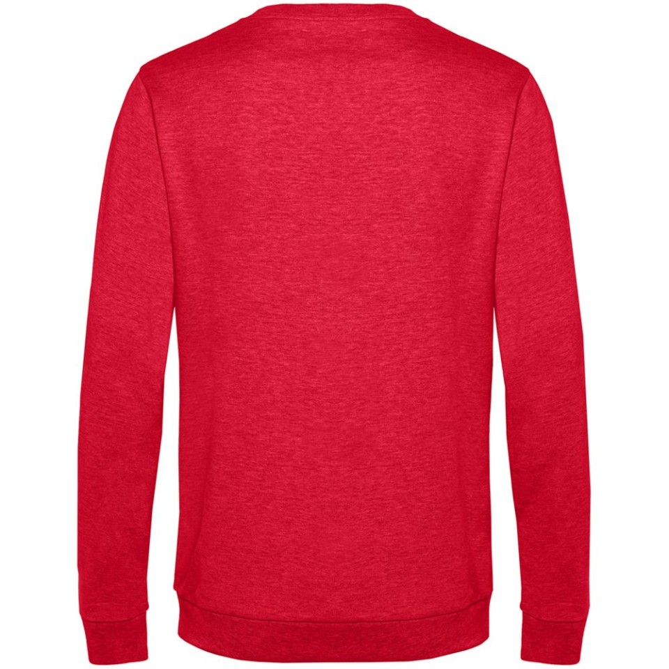 Свитшот унисекс Set In, красный меланж, L