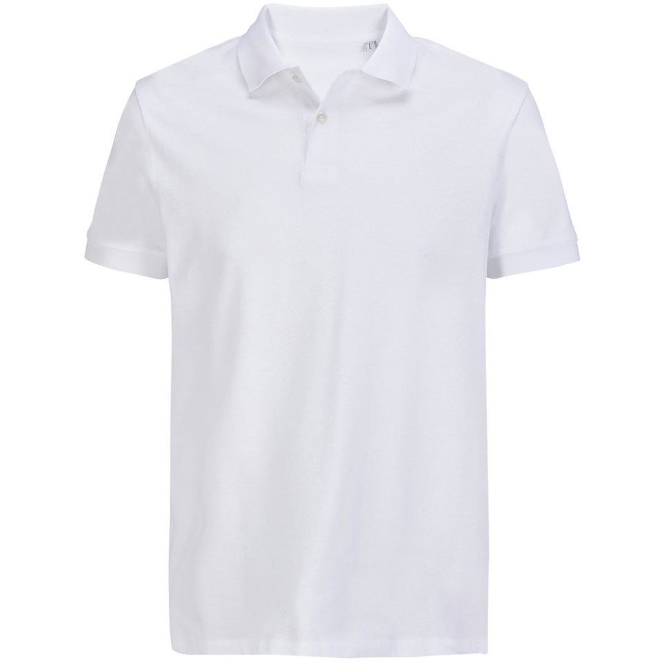 Рубашка поло унисекс Pacific, белая, размер L