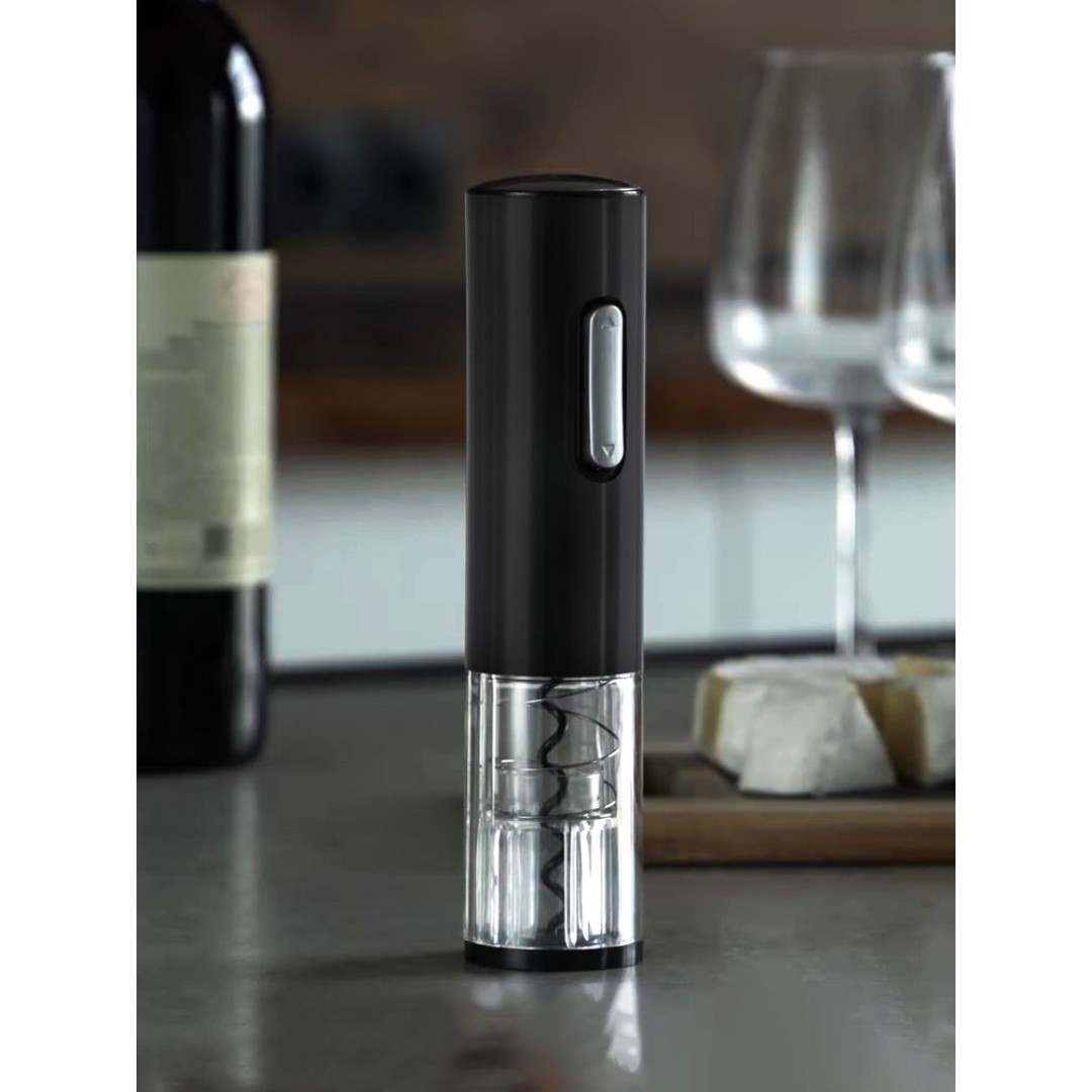 Электрический штопор с ножом для фольги Wine Diesel, черный