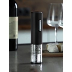 Электрический штопор с ножом для фольги Wine Diesel, черный