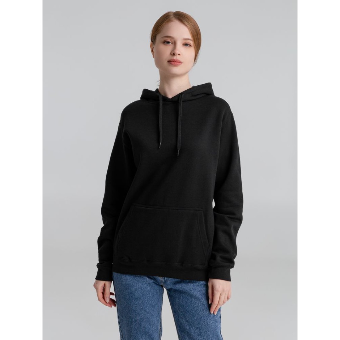 Толстовка с капюшоном Slam 320, черная, XS