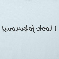 Футболка женская I Look Fabulous, голубая, S