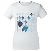 Футболка женская «Ромбо. Первый снег», белая, S