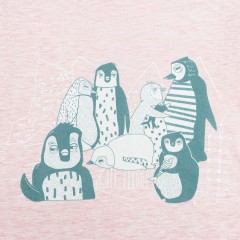 Футболка Ping Win, розовый меланж, XS