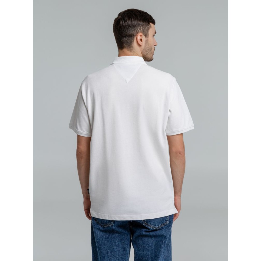 Рубашка поло мужская Neptune белая, S