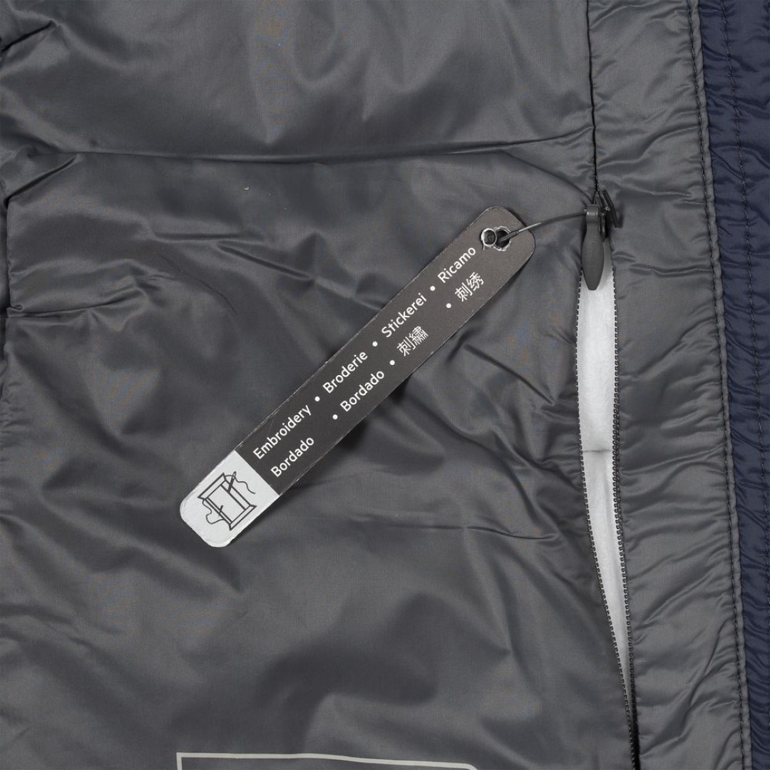 Жилет компактный женский Stavanger темно-синий с серым, XS