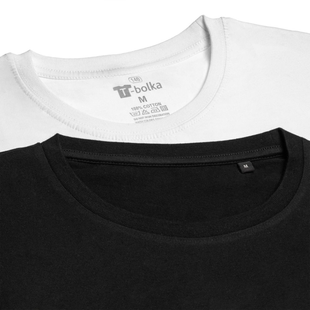 Футболка унисекс T-bolka 140, желтая, S