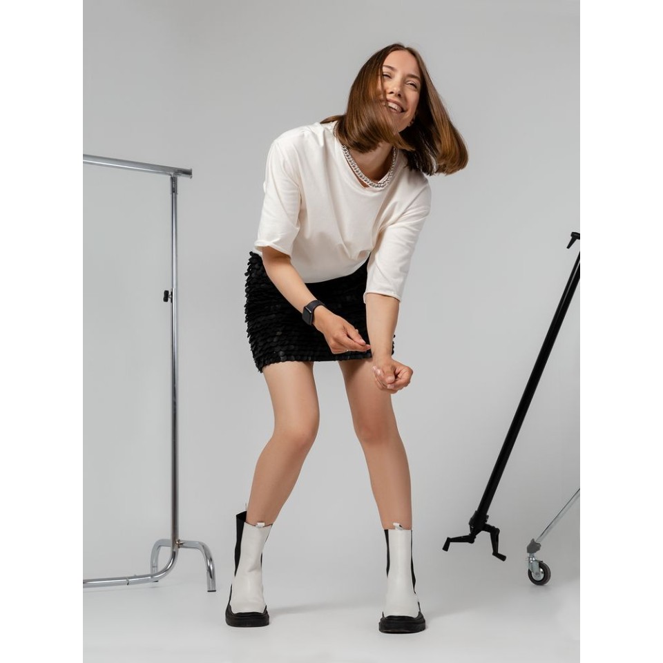 Футболка оверсайз Vozduh 2.0, кремовая, размер XS/S