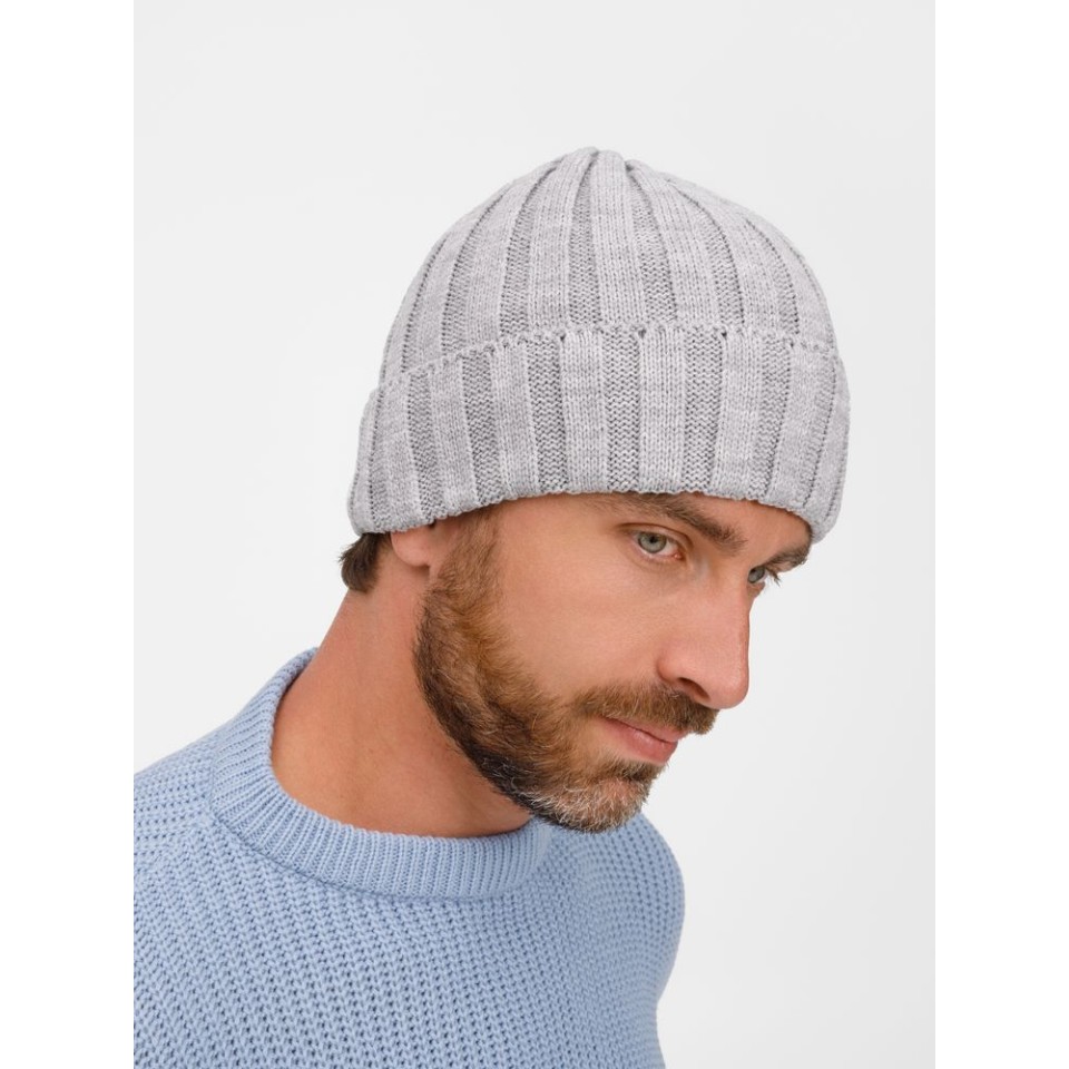 Шапка Metelitsa, серебристо-серый меланж