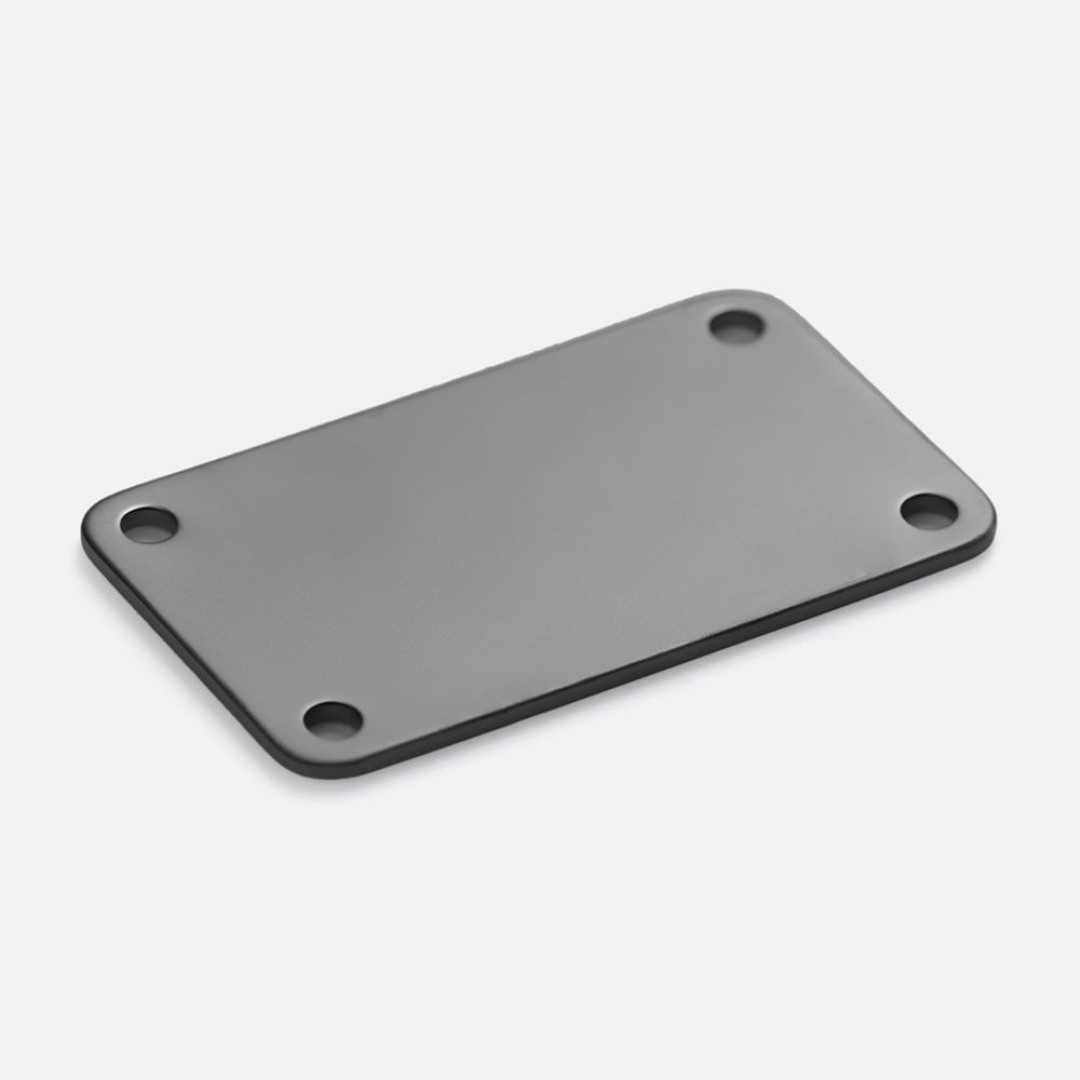 Шильдик металлический Furo, серый металлик