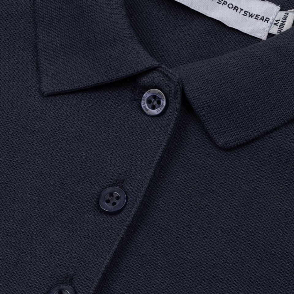 Рубашка поло женская Neptune темно-синяя, XXL